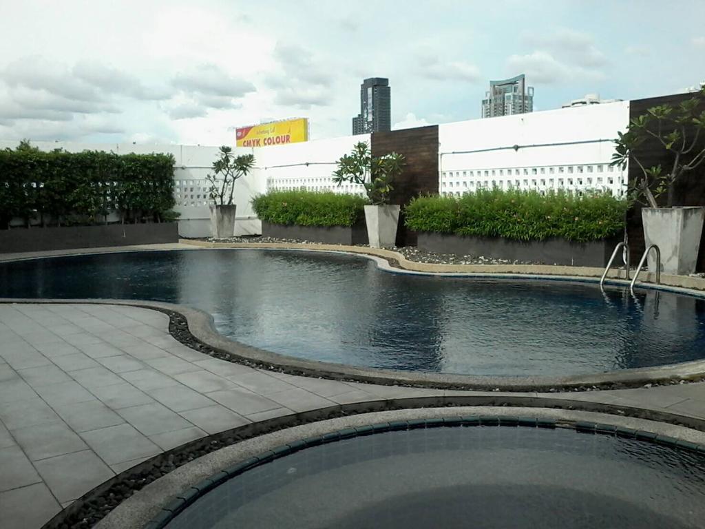 Nice View Over The Heart Of Bangkok Exterior foto